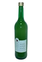 A bottle of The Apple Farm cloudy Irish apple juice