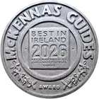 McKenna's Guides Best in Ireland plaque